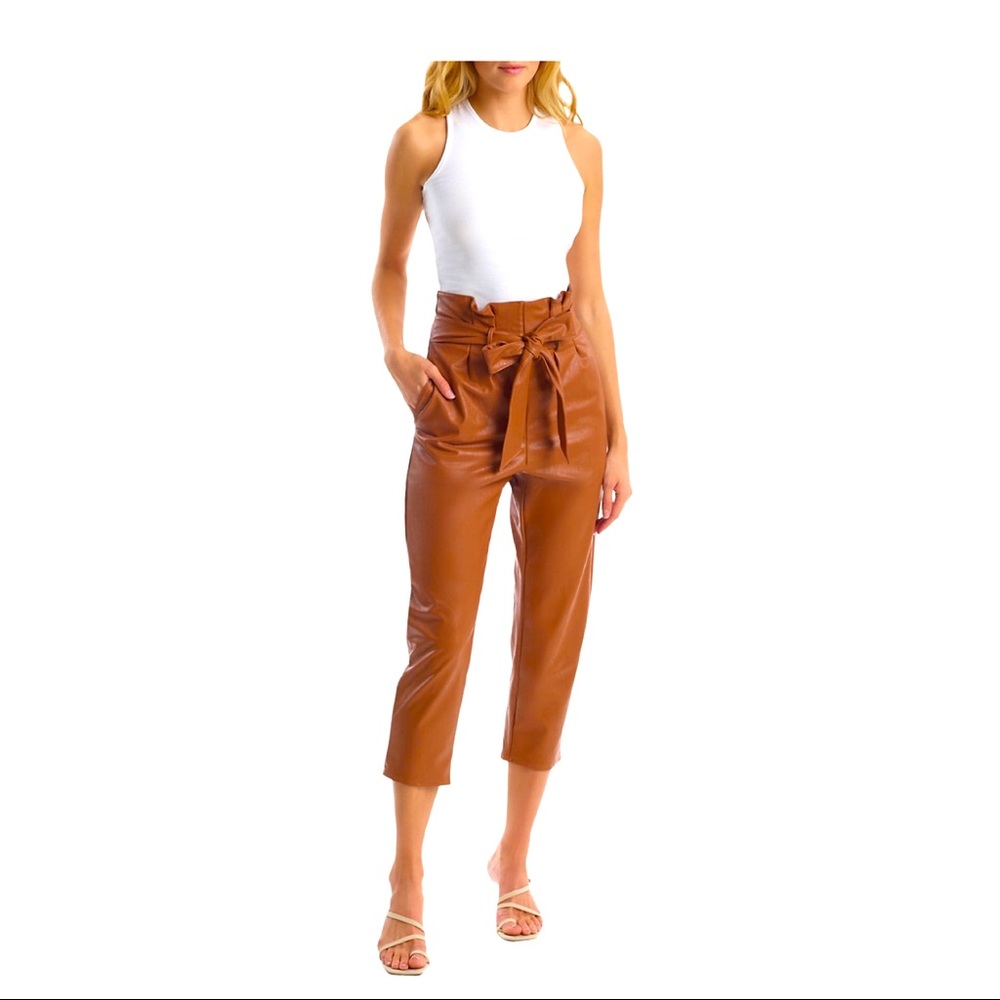 Commando Faux Leather Paper Bag Pants